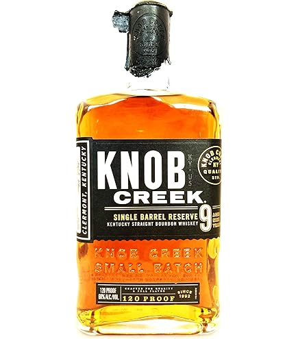 Amazon.co.jp: ノブクリーク 9年 700ml 50度 バーボン 箱なし [並行